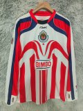 Chivas Home Long sleeve Fans Retro 1:1 Quality Soccer Jersey 2006/2007