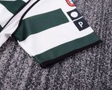 Sporting Lisbon Home Kids  Retro 1:1 Soccer Jersey 2001/2003