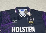 Tottenham  Away Fans 1:1 Retro Soccer Jersey 1993/1995