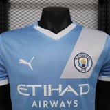 24/25  Manchester City  Special Edition Blue Player 1:1 Quality Soccer Jersey