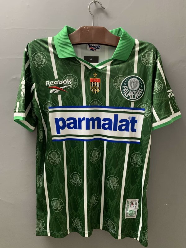 Palmeiras Home Fans Version 1:1 Quality Retro Soccer Jersey 1996