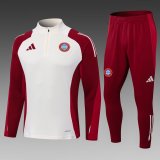 Bayern Munich Training White Red 1:1 Quality Training Jersey 24/25