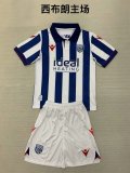 West Bromwich Albion  Home Kids  Kits 1:1 Quality Soccer Jersey 24/25