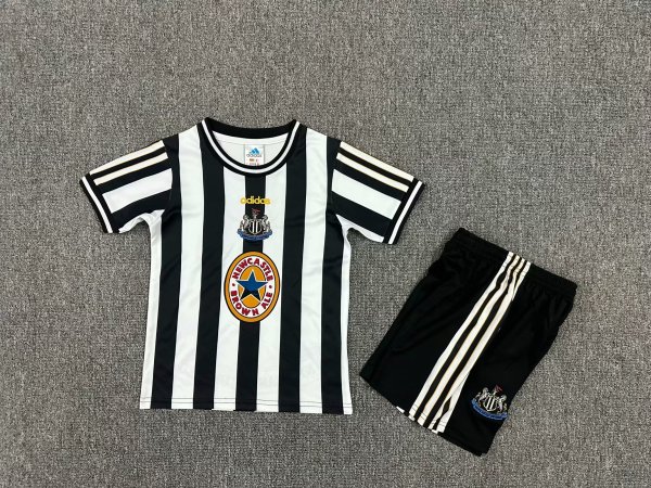 Newcastle Home 1:1 Kids Soccer Jersey 1997/1999