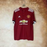 Manchester United Home Fans 1:1 Quality Retro Soccer Jersey 17/18