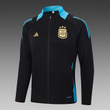 Argentina Black Jacket Tracksuit 1:1 Quality 24/25