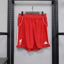 25/26 Liverpool Home Red Player 1:1 Quality Shorts