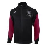 PSG Paris Black Jacket Tracksuit 1:1 Quality 24/25