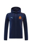 Marseille Jacket Tracksuit Blue Hoodie 1:1 Quality 24/25