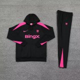 Chelsea Hooded Long Sleeved Black 1:1 Training suit 24/25