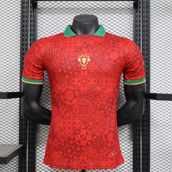 24/25 Portugal Special Edition Red Player 1:1 Quality Soccer Jersey