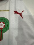 Morocco  Away White Player 1:1 Quality Soccer Jersey 24/25