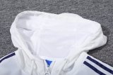Real Madrid White Windbreaker 24/25