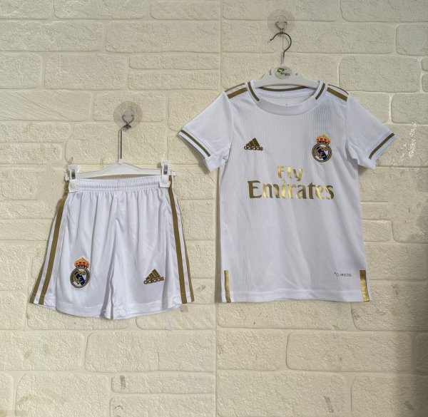 Real Madrid Home Kids Retro 1:1 Quality Soccer Jersey 19/20