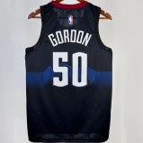Nuggets GOROON #50 Black City Edition    1:1 Quality NBA Jersey 23/24