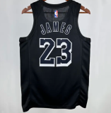 Lakers JAMES #23 Black Honor Edition  1:1 Quality NBA Jersey 24/25
