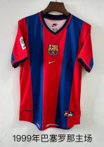 Barcelona Home Fans Retro 1:1 Quality Soccer Jersey 1999