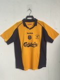 Liverpool Away Fans 1:1 Quality Retro Soccer Jersey 2000/2001