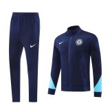 Chelsea Blue Training Tracksuit 1:1 Quality Training Jersey 24/25