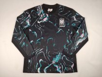 Korea Away Black Fans Long sleeve 1:1 Quality Soccer Jersey 24/25 Korea Away Black Fans Long sleeve 1:1 Quality Soccer Jersey 24/25