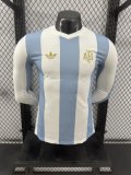 24/25 Argentina 50th Anniversary Edition Player Long sleeve 1:1 Quality Soccer Jersey