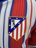 Atletico Madrid Home Long Sleeve Player 1:1 Quality Soccer Jersey 24/25