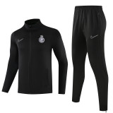 Al-Nassr FC Jacket Tracksuit  Black 1:1 Quality 24/25