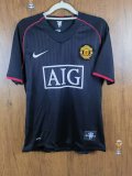 Manchester United Third Fans Retro  1:1 Quality  Soccer Jersey 2007/2008