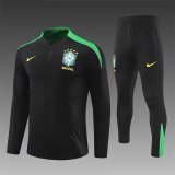 24/25 Brazil Training  Black Player 1:1 Quality Training Jersey
