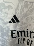 Real  Madrid Dragon White Fans 1:1 Quality Soccer Jersey 25/26