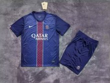 PSG Paris Home  Adult Kits  1:1  Quality  Soccer Jersey 25/26（成人套装）