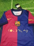 Barcelona Coldplay Band  Kids Kits 1:1 Soccer Jersey 24/25（月亮广告）