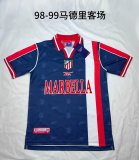 1998/1999  Atletico Madrid  Away Retro 1:1 Quality Soccer Jersey
