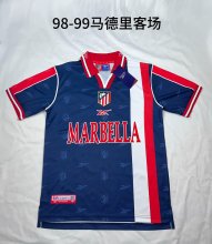 Atletico Madrid  Away Retro 1:1 Quality Soccer Jersey 1998/1999