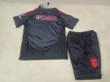 Benfica Away Black Kids Kits 1:1 Quality Soccer Jersey 24/25