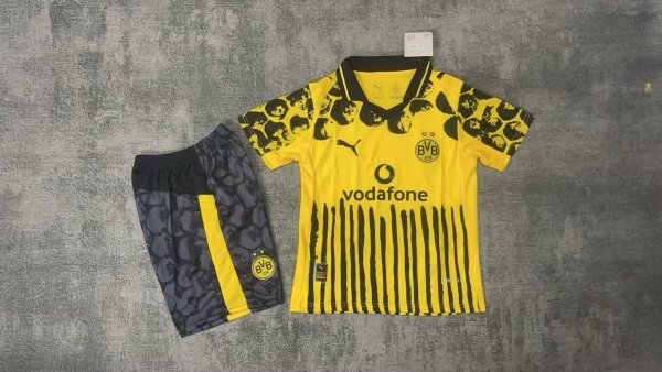 Dortmund  Special Edition Kids Kits  1:1 Quality Soccer Jersey 25/26