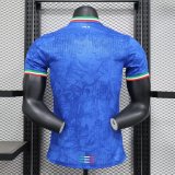 Italy  Special Edition Blue  Player 1:1 Quality Soccer Jersey 24/25