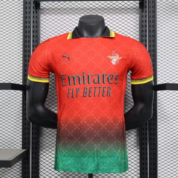 25/26 AC Milan Special Edition Red Player 1:1 Quality Soccer Jersey