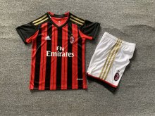 AC Milan Home Kids kits Retro 1:1 Quality Soccer Jersey 2013/2014