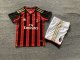 AC Milan Home Kids kits Retro 1:1 Quality Soccer Jersey 2013/2014