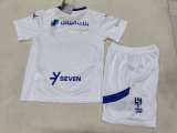 24/25  Al Hilal SFC  Away Kids 1:1 Quality Soccer Jersey