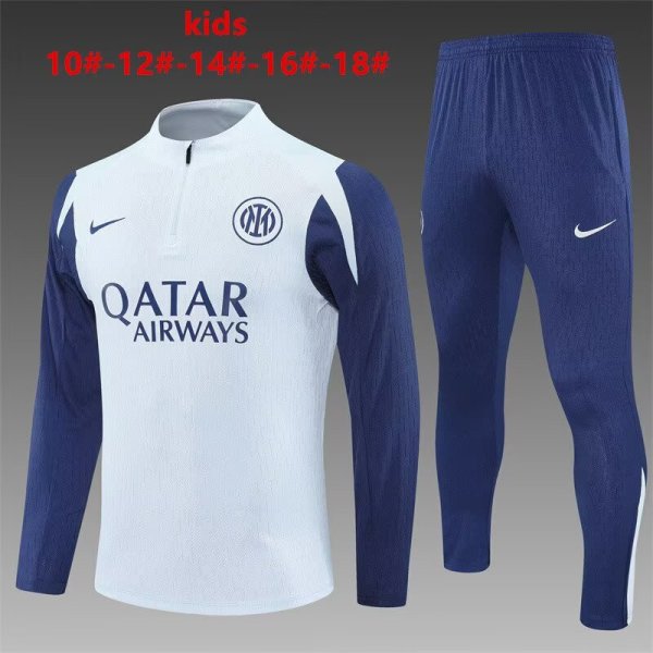 Inter Milan Light Gray Player Version 1:1 Quality Training Jersey 25/26