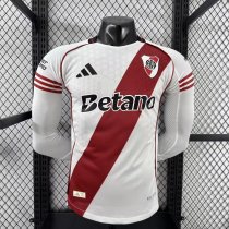 River Plate Home Long Sleeve Player 1:1 Quality Soccer Jersey 25/26 River Plate Home Long Sleeve Player 1:1 Quality Soccer Jersey 25/26
