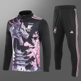 Japan Black Printing Training  1:1 Quality Training Jersey 24/25