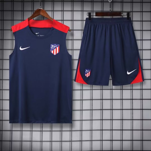 Atletico Madrid Blue1:1 Quality Training Vest （A-Set）24/25