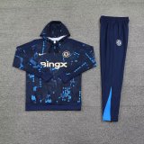 Chelsea  Hooded  Long Sleeved  1:1 Training suit 24/25