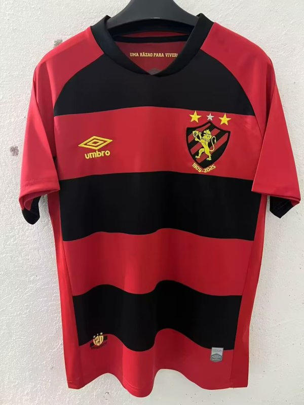 Sports Recife Home Fans 1:1 Quality Soccer Jersey 25/26