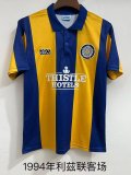 Leeds United Away Fans Retro 1:1 Quality  Soccer Jersey 1994