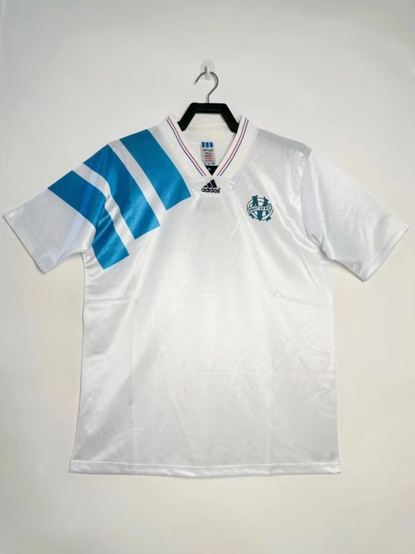 Marseille Home Fans 1:1 Quality Retro Soccer Jersey 1992/1993