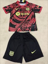 Barcelona Training clothes Kids Kits 1:1 Quality Soccer Jersey 25/26